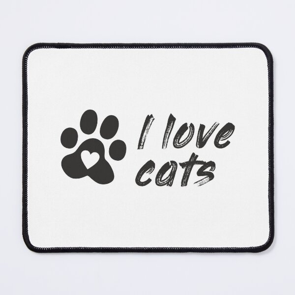 Item preview, I love cats - brush style designed and sold by PawelZmich.
