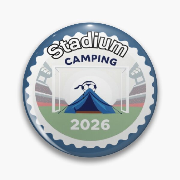 Item preview, Stickers Stadium camping 2026 soccer designed and sold by Tama-sirth.