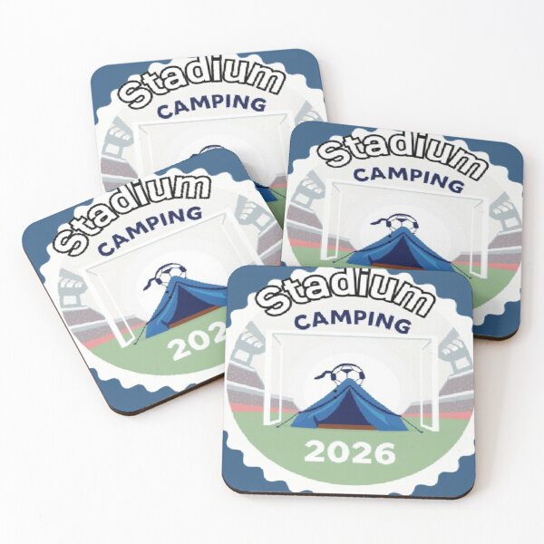 Item preview, Stickers Stadium camping 2026 soccer designed and sold by Tama-sirth.