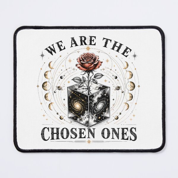 Item preview, We Are The Chosen Ones Cosmic Rose Dark Fantasy Graphic designed and sold by Craft Design Alchemy.