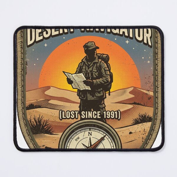 Item preview, Desert Navigator Humor Patch designed and sold by UNIGRAPHIX.
