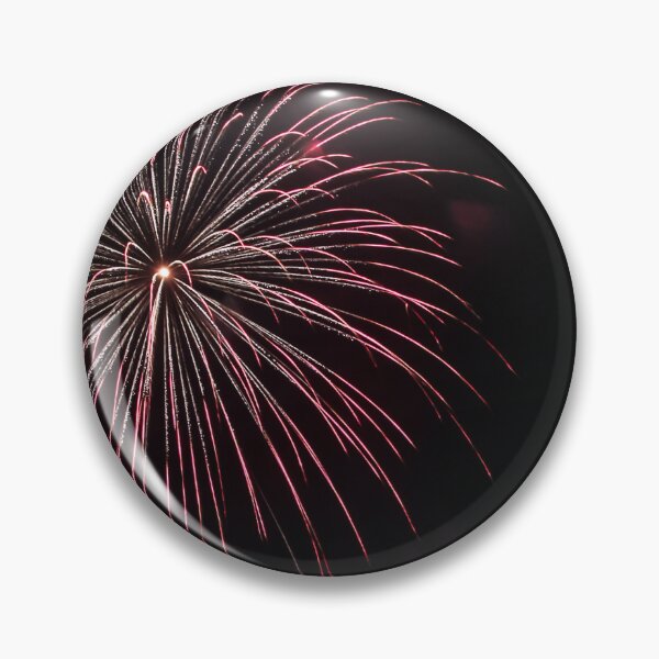 Item preview, Fireworks Burst Over Dark Sky, Long Exposure Celebration Night Display designed and sold by Nmallia.
