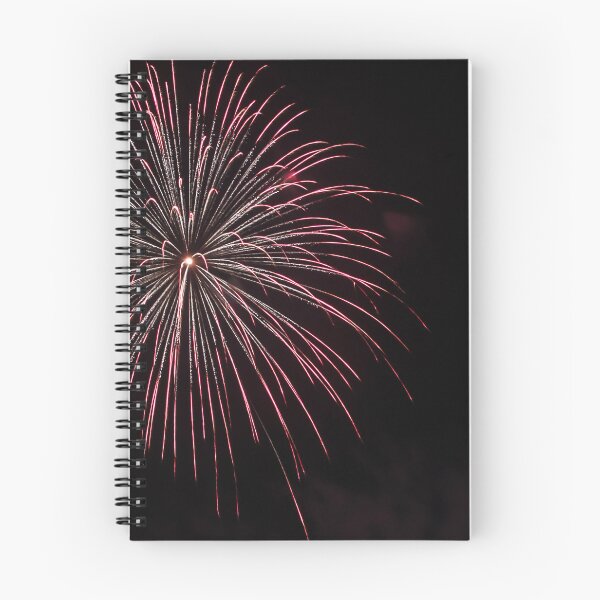 Item preview, Fireworks Burst Over Dark Sky, Long Exposure Celebration Night Display designed and sold by Nmallia.