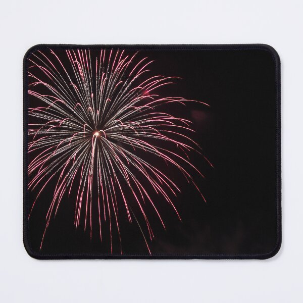 Item preview, Fireworks Burst Over Dark Sky, Long Exposure Celebration Night Display designed and sold by Nmallia.