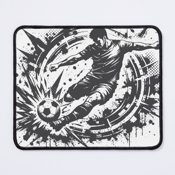 Item preview, High-energy black and white illustration of a basketball player soaring for a dunk against a dramatic paint-splatter background designed and sold by Dejbar.