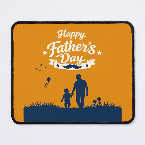 Item preview, Happy Father’s Day – Parent & Child Silhouette Poster designed and sold by AtonuHaque.