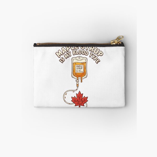 Item preview, Maple Syrup Blood Type — Funny Canadian Medical Humor Shirt designed and sold by CerealBoxInk.