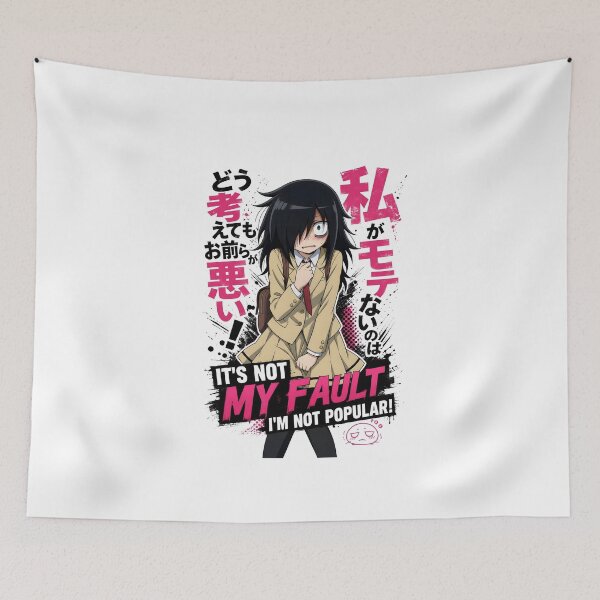 Item preview, Anxious Schoolgirl Social Anxiety Graphic Tee designed and sold by sidki-SDK.