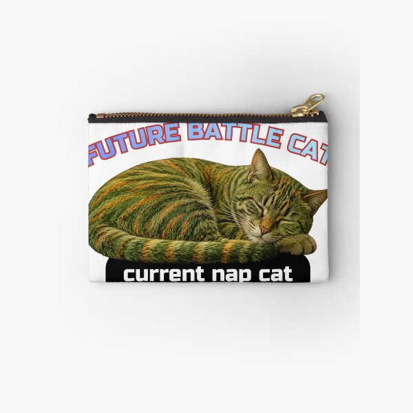 Item preview, Future Battle Cat, Current Nap Cat designed and sold by Pop, Culture and Stuff.