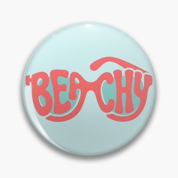 Item preview, Beachy – Groovy Coastal Word Design designed and sold by Sea Gem.