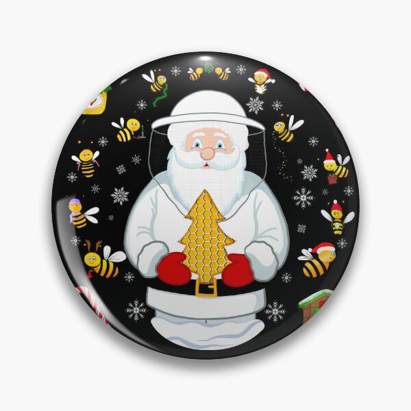 Item preview, Santa Claus The Bee Keeper designed and sold by daphsam.
