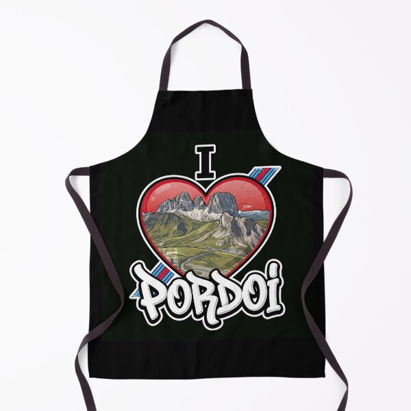 Item preview, Pordoi Pass I Love Pordoi Iconic Dolomite Mountain Road Graphic designed and sold by enzoade.