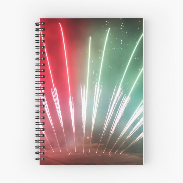Item preview, Fireworks Burst Over Dark Sky, Long Exposure Celebration Night Display designed and sold by Nmallia.