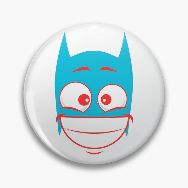 Item preview, Funny Blue Superhero Mask Cartoon Character- Comic Style designed and sold by CrownINDesign.