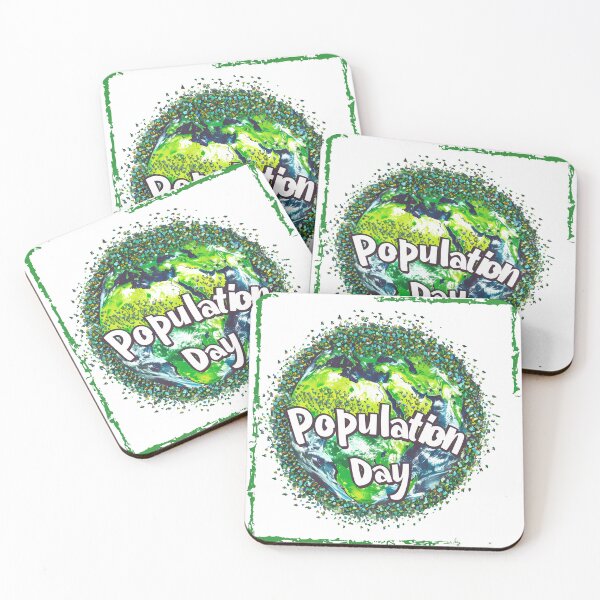 Item preview, World Population Day Awareness Design designed and sold by stickyhubprinting.
