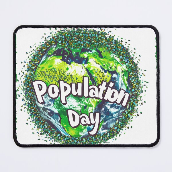 Item preview, World Population Day Awareness Design designed and sold by stickyhubprinting.