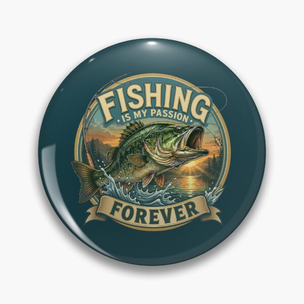 Item preview, Fishing Is My Passion Forever designed and sold by tareankush.