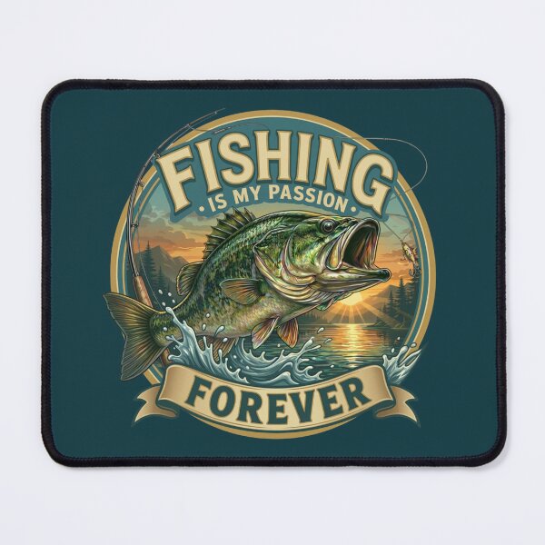 Item preview, Fishing Is My Passion Forever designed and sold by tareankush.