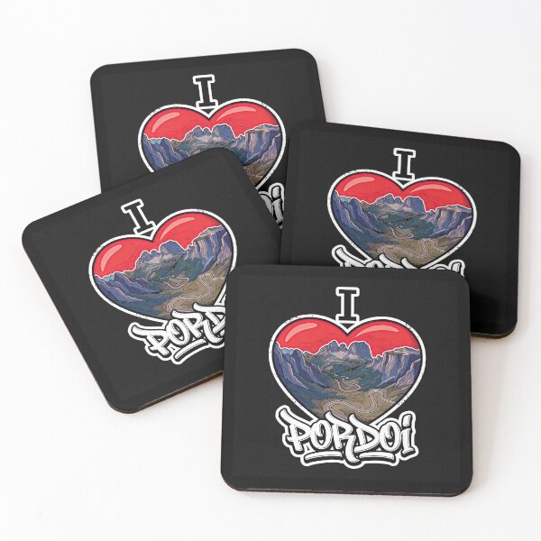 Item preview, Pordoi Pass I Love Pordoi Epic Alpine Motorcycle Touring Design designed and sold by enzoade.