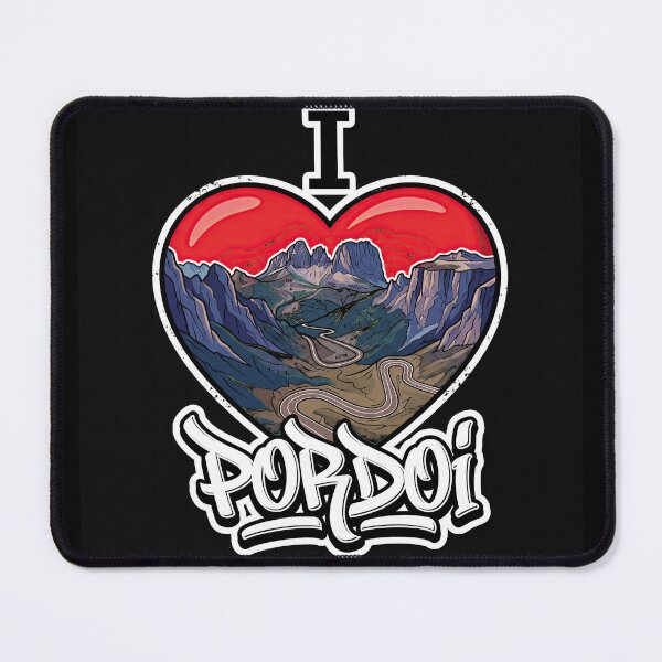 Item preview, Pordoi Pass I Love Pordoi Epic Alpine Motorcycle Touring Design designed and sold by enzoade.