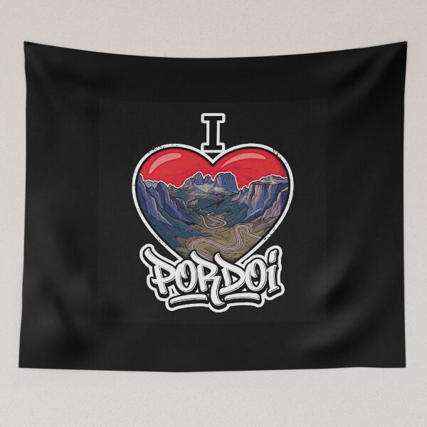 Item preview, Pordoi Pass I Love Pordoi Epic Alpine Motorcycle Touring Design designed and sold by enzoade.