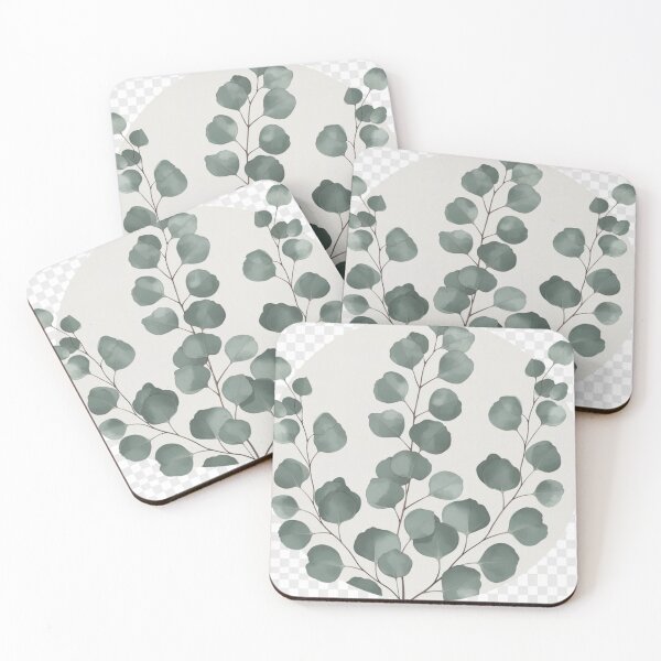 Item preview, Watercolor Eucalyptus Leaves Design | Minimal Botanical Greenery Art designed and sold by GalleryPeak.