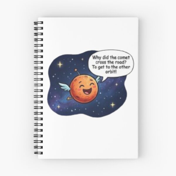 Item preview, WHY DID THE COMET CROSS THE ROAD? designed and sold by PLANET GOSSIP.