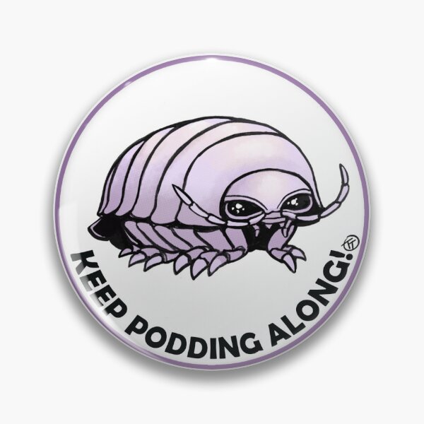 Item preview, Keep Podding Along! Isopod  #4 Deep Sea designed and sold by tamarandom.