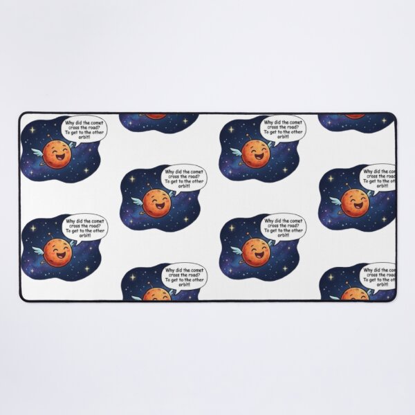 Item preview, WHY DID THE COMET CROSS THE ROAD? designed and sold by PLANET GOSSIP.