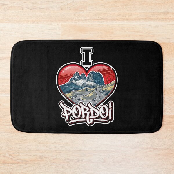 Item preview, Pordoi Pass I Love Pordoi Legendary Dolomites Motorcycle Artwork designed and sold by enzoade.