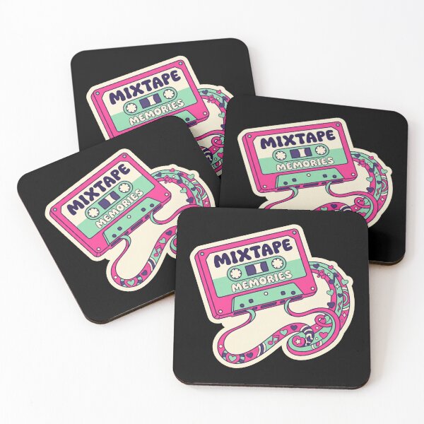 Artikelvorschau, Mixtape Memories Neon Retro Cassette entworfen und verkauft von Sketchlegacy.