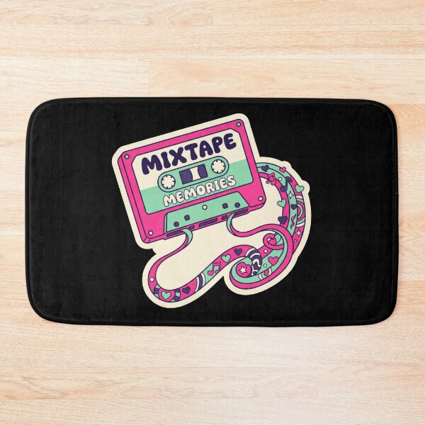 Item preview, Mixtape Memories Neon Retro Cassette designed and sold by Sketchlegacy.