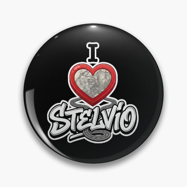 Item preview, Stelvio Pass I Love Stelvio Scenic Mountain Road Rider Design designed and sold by enzoade.