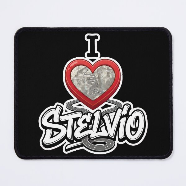 Item preview, Stelvio Pass I Love Stelvio Scenic Mountain Road Rider Design designed and sold by enzoade.