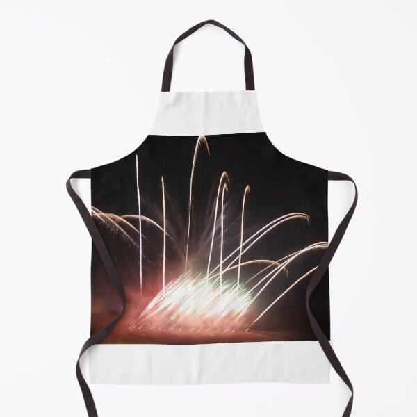 Item preview, Fireworks Burst Over Dark Sky, Long Exposure Celebration Night Display designed and sold by Nmallia.