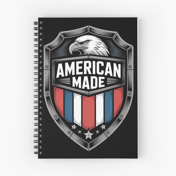 Item preview, American Made 3D Steel Patriot Eagle Shield Badge designed and sold by OldGloryForge.