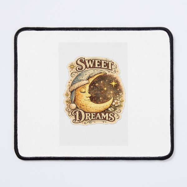 Item preview, Sweet Dreams Cute Typography Design | Aesthetic Retro Quote for Stickers & T-Shirts designed and sold by DIGITALSHUB26.