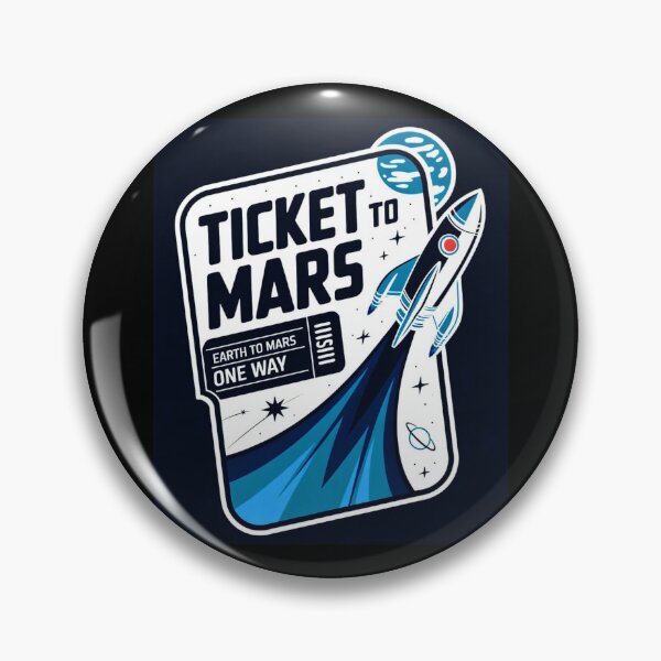 Item preview, Ticket to Mars designed and sold by Agu210.