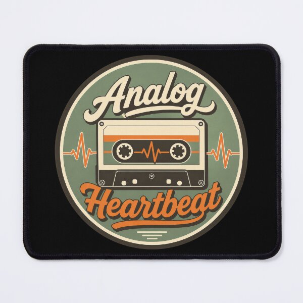 Item preview, Analog Heartbeat Retro Cassette Music designed and sold by Sketchlegacy.