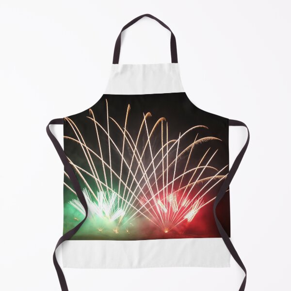 Item preview, Fireworks Burst Over Dark Sky, Long Exposure Celebration Night Display designed and sold by Nmallia.