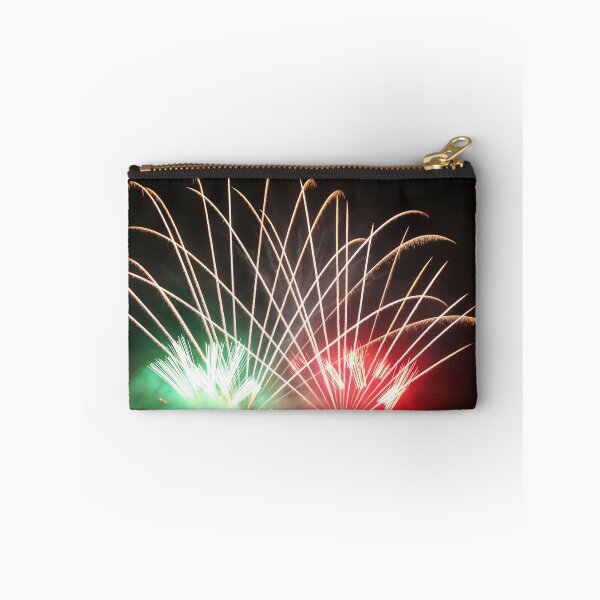 Item preview, Fireworks Burst Over Dark Sky, Long Exposure Celebration Night Display designed and sold by Nmallia.