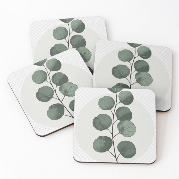 Item preview, Minimal Eucalyptus Branch Design | Sage Green Botanical Art designed and sold by GalleryPeak.