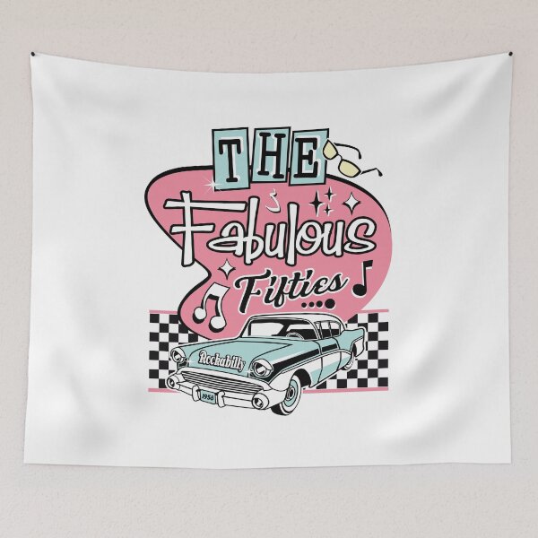 Item preview, 50s Rockabilly Classic Car Vintage 1950s Sock Hop Dance designed and sold by MemphisCenter.