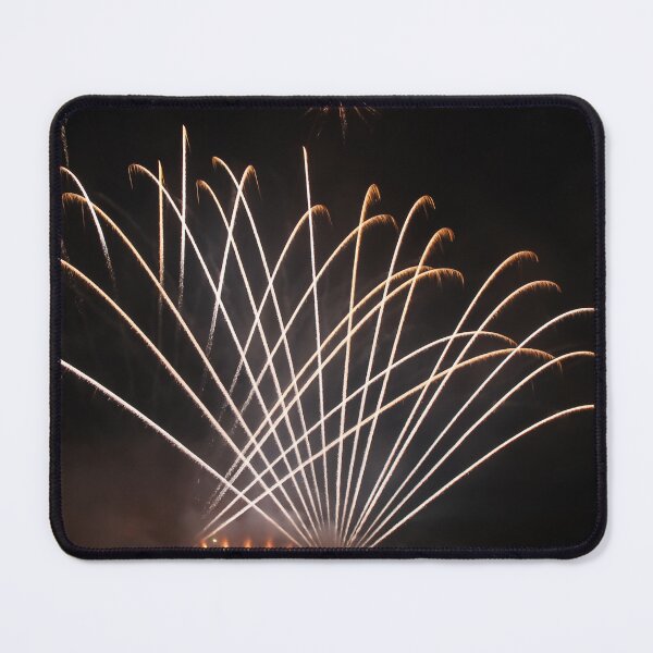 Item preview, Fireworks Burst Over Dark Sky, Long Exposure Celebration Night Display designed and sold by Nmallia.