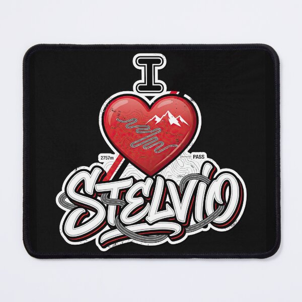 Item preview, Stelvio Pass I Love Stelvio Bucket List Motorcycle Route Graphic designed and sold by enzoade.