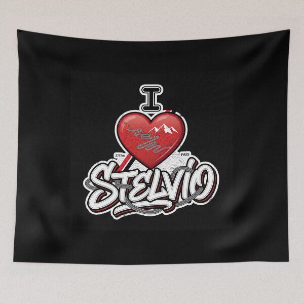 Item preview, Stelvio Pass I Love Stelvio Bucket List Motorcycle Route Graphic designed and sold by enzoade.