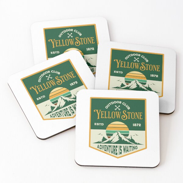 Item preview, Yellowstone National State Park Classic T-shirt Sticker designed and sold by ThinkNature!.
