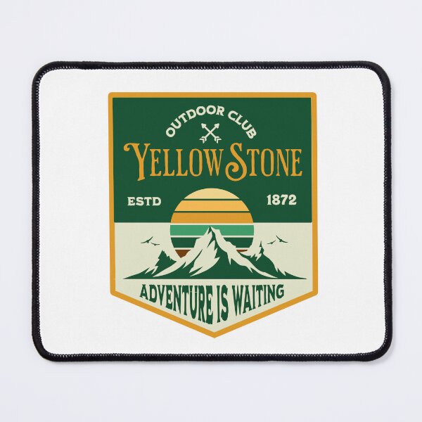 Item preview, Yellowstone National State Park Classic T-shirt Sticker designed and sold by ThinkNature!.