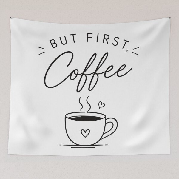 Item preview, But first, coffee designed and sold by Side Quest Co..