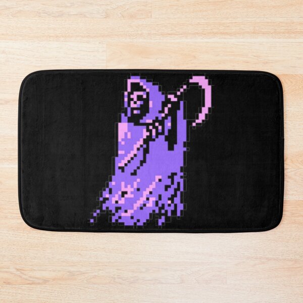 Item preview, Retro Purple 8-Bit Grim Reaper Pixel Art designed and sold by TobattoVision Commodities.